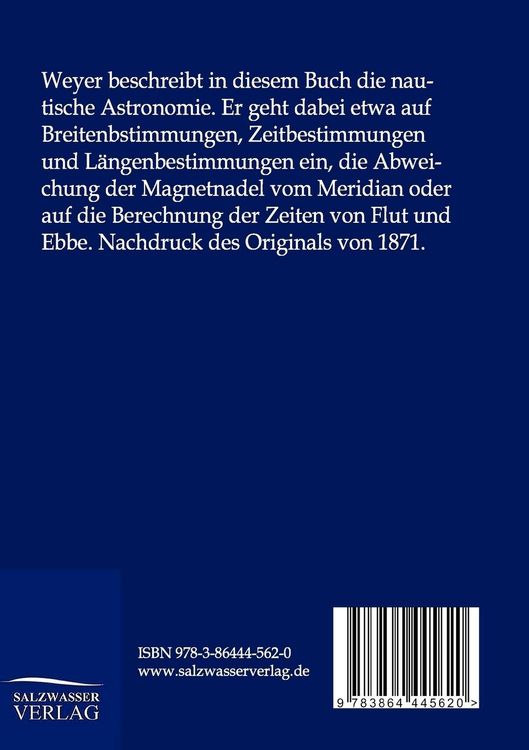 Produktbild: Vorlesungen &uuml;ber nautische Astronomie