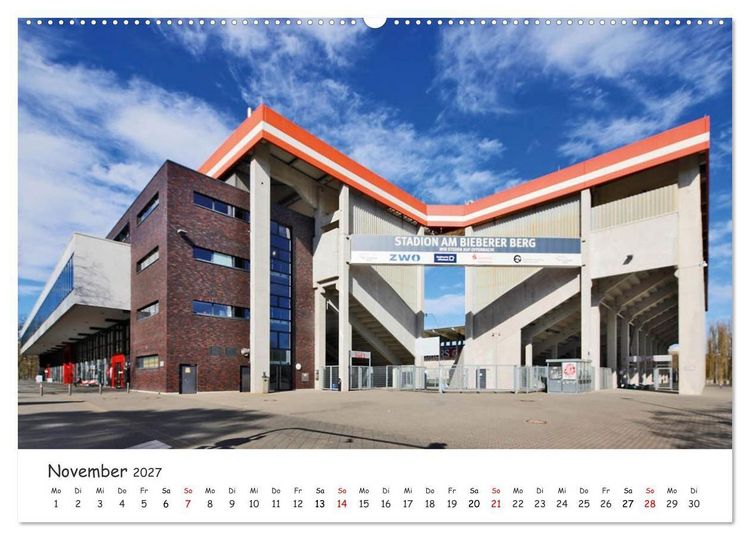 Produktbild: Offenbach B&uuml;rgel und Rumpenhain (hochwertiger Premium Wandkalender 2027 DIN A2 quer), Kunstdruck in Hochglanz