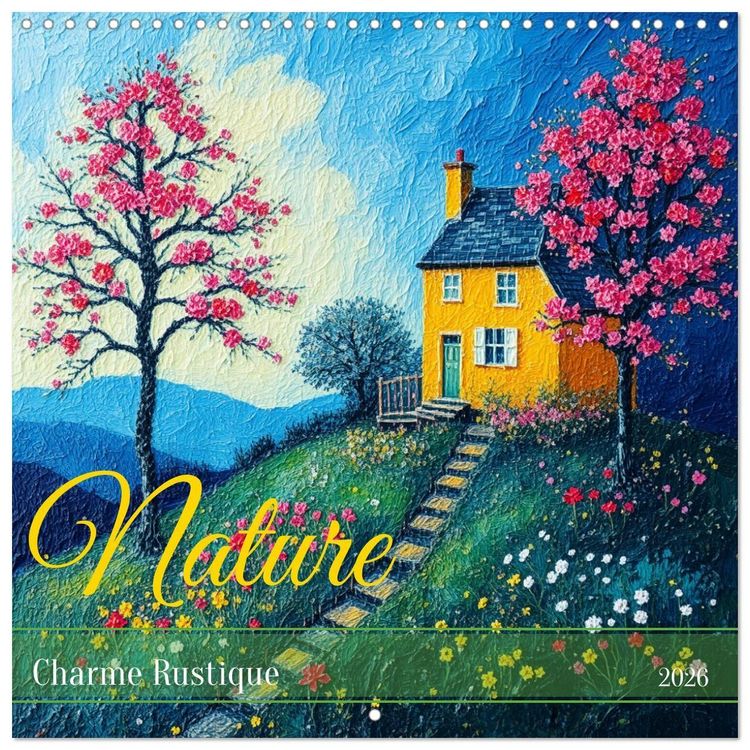 Produktbild: Sual&acute;M, S: Nature Charme Rustique (Calendrier mural carr&eacute; 20