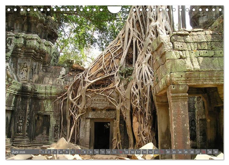 Produktbild: Kambodscha &bull; Angkor Wat (Wandkalender 2026 DIN A4 quer), CALVENDO Monatskalender
