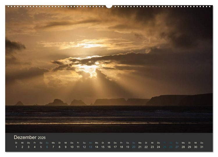 Produktbild: Bretagne - Land am Meer (Wandkalender 2026 DIN A2 quer), CALVENDO Monatskalender