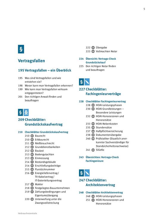Produktbild: Kosten- und Vertragsfallen beim Bauen