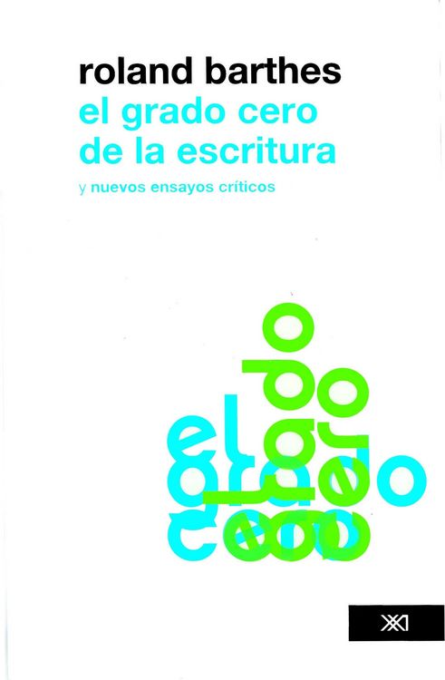 Produktbild: El grado cero de la escritura