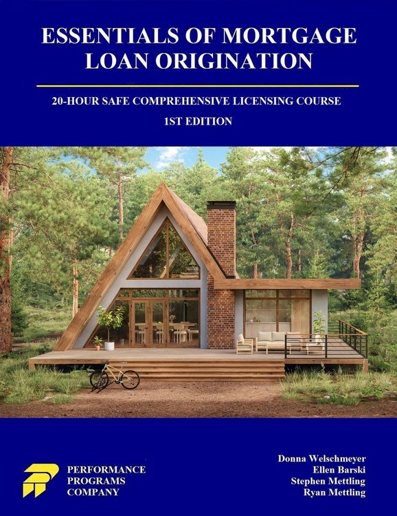 Produktbild: Essentials of Mortgage Loan Origination: 20-Hour SAFE Comprehensive Licensing Course