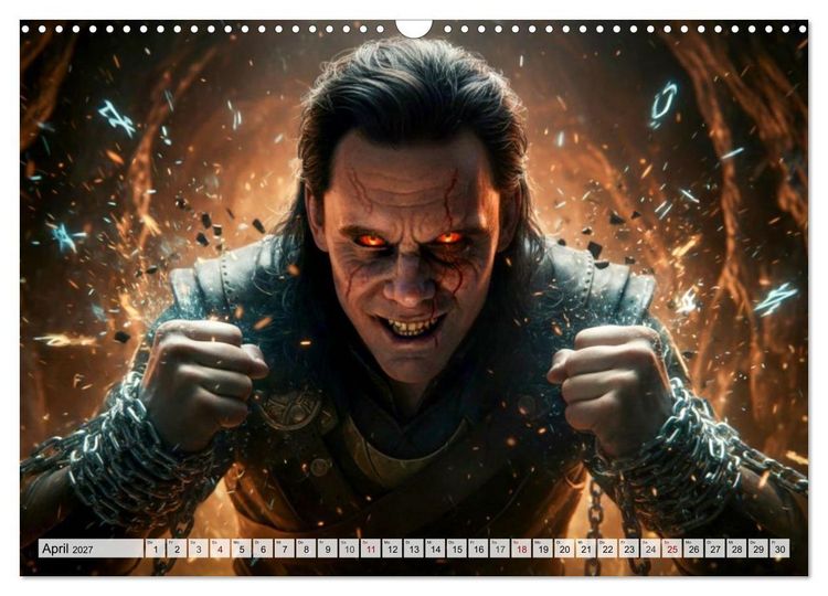 Produktbild: Ragnar&ouml;k &ndash; Die letzte Schlacht der G&ouml;tter (Wandkalender 2027 DIN A3 quer), CALVENDO Monatskalender