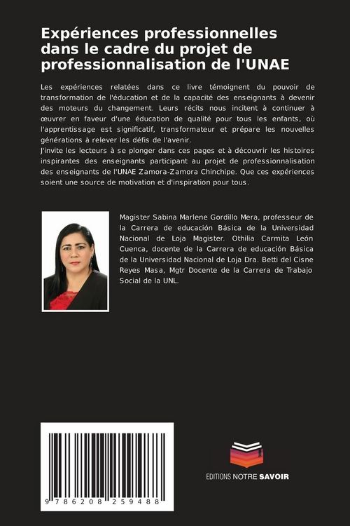 Produktbild: Exp&eacute;riences professionnelles dans le cadre du projet de professionnalisation de l'UNAE