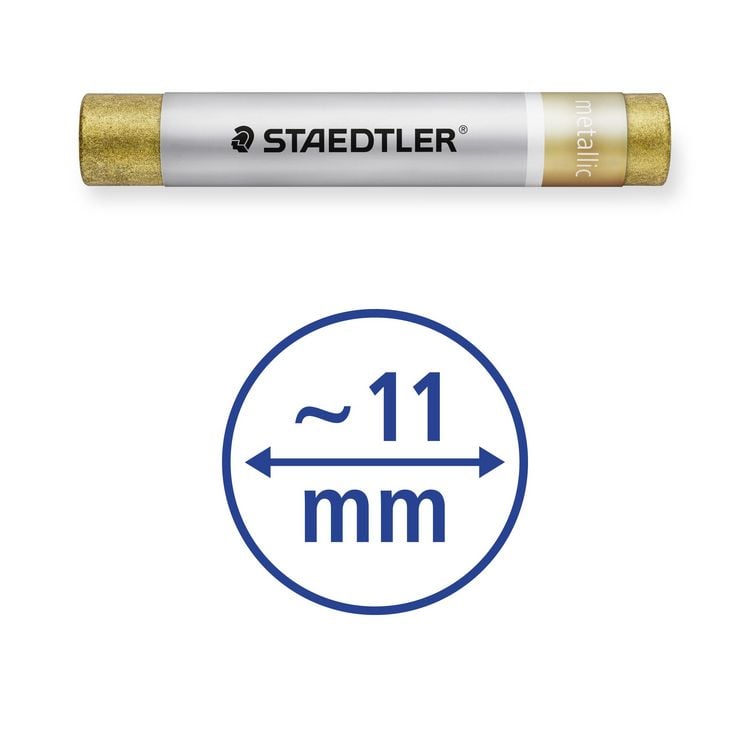 Produktbild: STAEDTLER &Ouml;lpastellkreide Metallic, 6er Kartonetui
