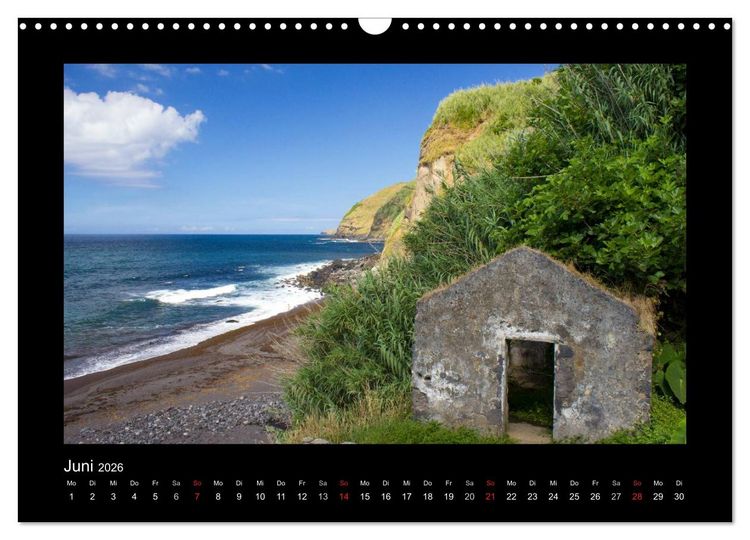 Produktbild: Azoren - S&atilde;o Miguel (Wandkalender 2026 DIN A3 quer), CALVENDO Monatskalender