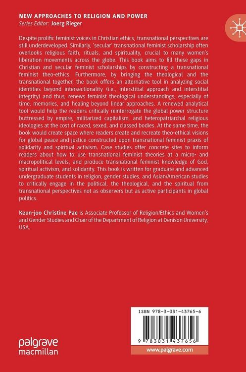 Produktbild: A Transpacific Imagination of Theology, Ethics, and Spiritual Activism