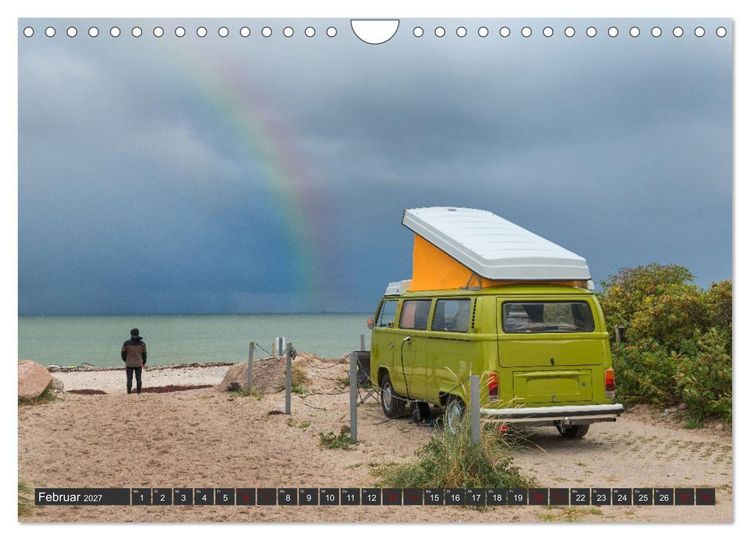 Produktbild: Vanlife - Gl&uuml;cklich auf vier R&auml;dern (Wandkalender 2027 DIN A4 quer), CALVENDO Monatskalender