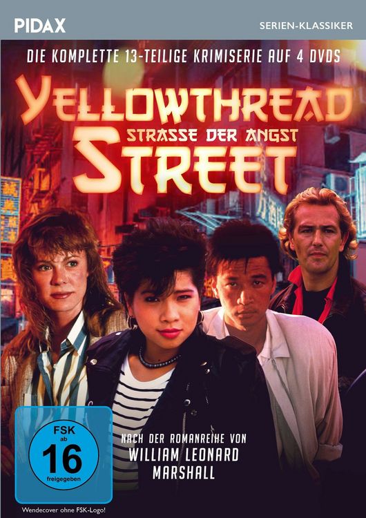 Produktbild: Yellowthread Street - Stra&szlig;e der Angst / Die komplette 13-teilige Krimiserie nach der Romanreihe von Williams Leonard Marshall (Pidax Serien-Klassiker) [4 DVDs]