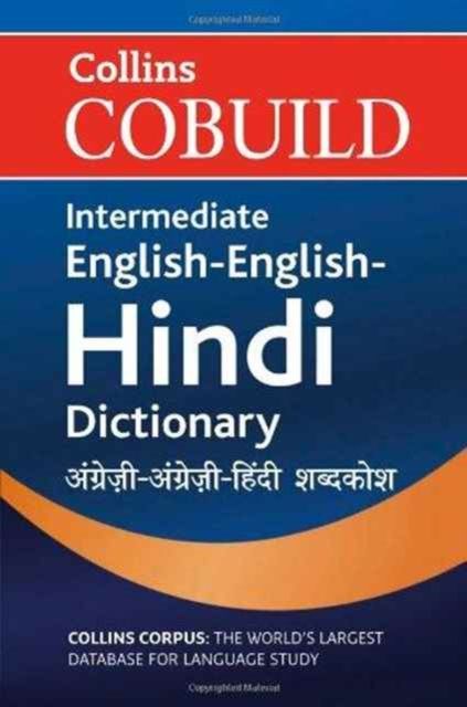 Produktbild: Collins Cobuild Intermediate English-English-Hindi Dictionar