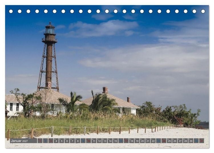 Produktbild: Sunshine State Florida Natur, Tierwelt und Nationalparks (Tischkalender 2027 DIN A5 quer), CALVENDO Monatskalender