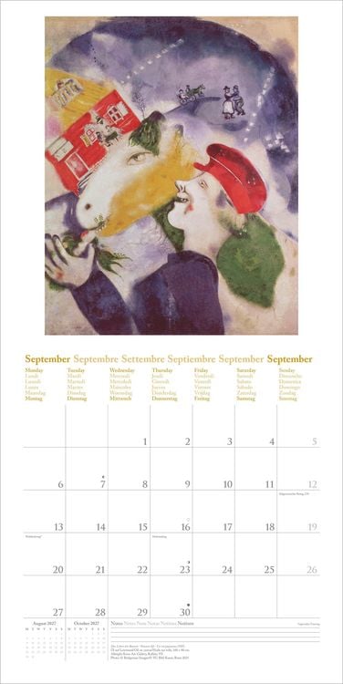 Produktbild: Marc Chagall 2027
