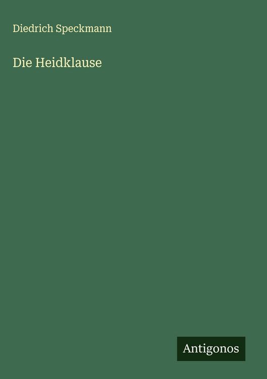 Produktbild: Die Heidklause