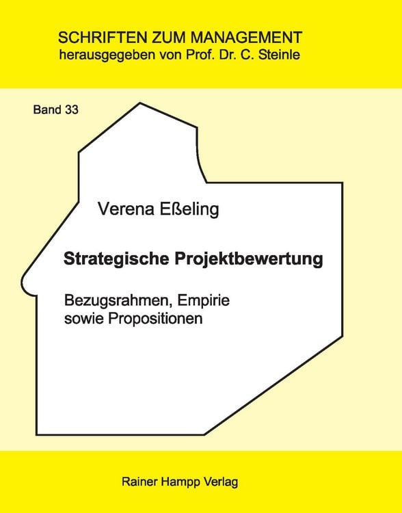 Produktbild: Strategische Projektbewertung