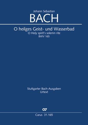 Produktbild: O heilges Geist- und Wasserbad (Klavierauszug)