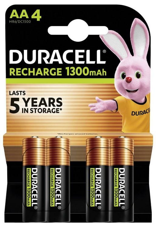 Produktbild: Duracell Mignon (AA)-Akku NiMH 1300 mAh 1.2V 1St.