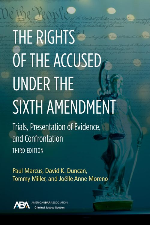 Produktbild: The Rights of the Accused under the Sixth Amendmen