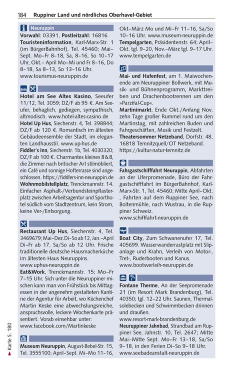 Produktbild: TRESCHER Reiseführer Brandenburg