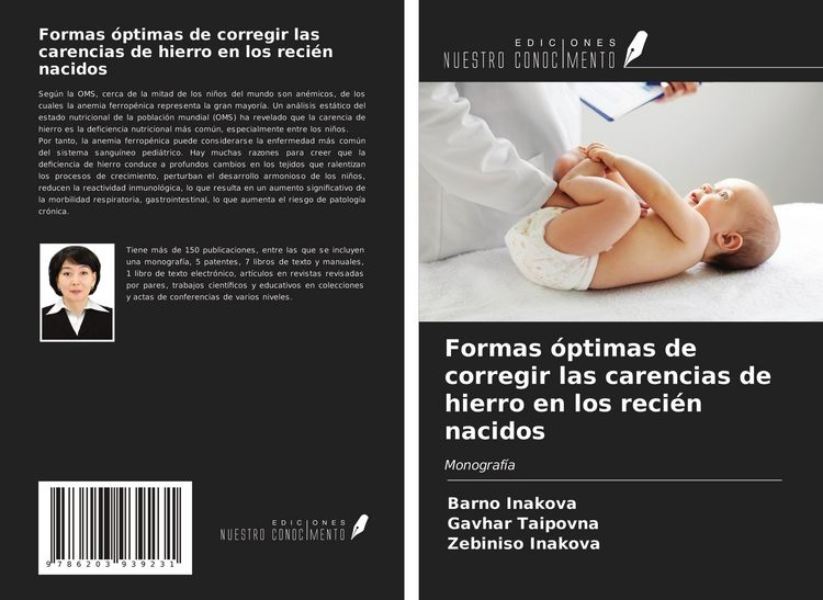 Produktbild: Formas &oacute;ptimas de corregir las carencias de hierro en los reci&eacute;n nacidos