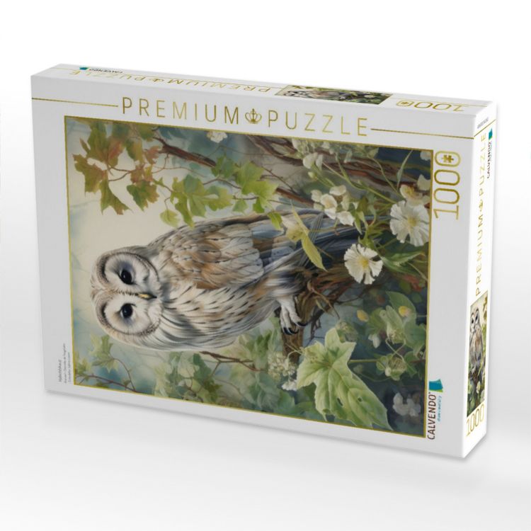 Produktbild: CALVENDO Puzzle Habichtskauz | 1000 Teile Lege-Gr&ouml;&szlig;e 64x48cm Foto-Puzzle f&uuml;r gl&uuml;ckliche Stunden