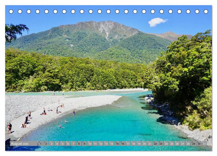 Produktbild: Als Backpacker um die Welt (Tischkalender 2026 DIN A5 quer), CALVENDO Monatskalender