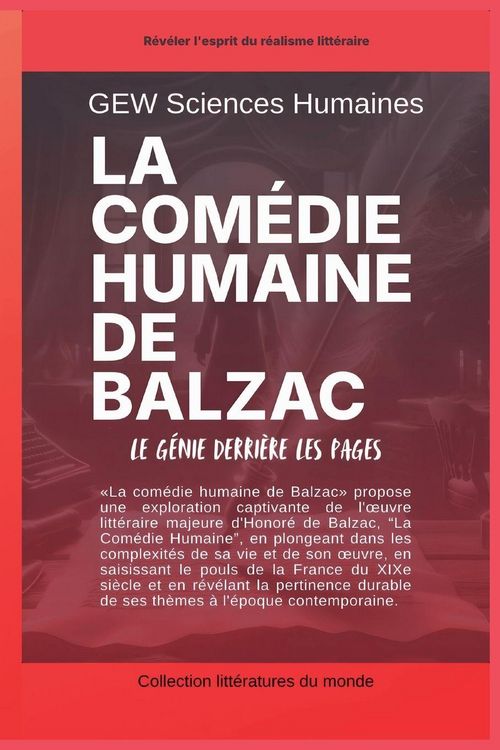 Produktbild: La com&eacute;die humaine de Balzac