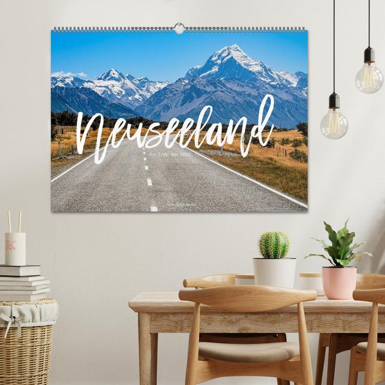 Produktbild: Neuseeland - Am Ende der Welt (Wandkalender 2026 DIN A2 quer), CALVENDO Monatskalender