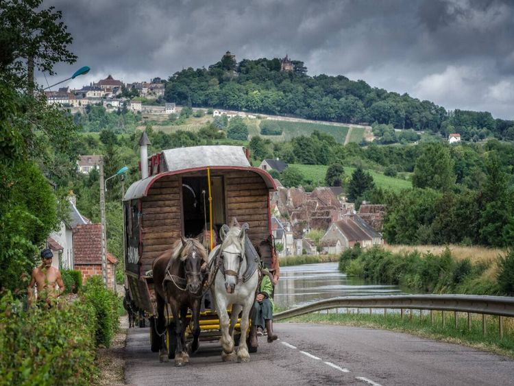 Produktbild: Caravan auf den Stra&szlig;en von Sancerre (Puzzle)