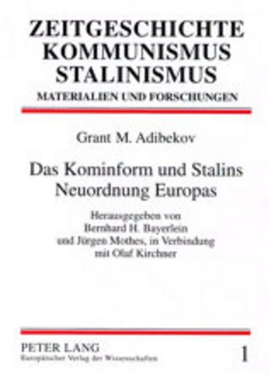 Produktbild: Das Kominform und Stalins Neuordnung Europas