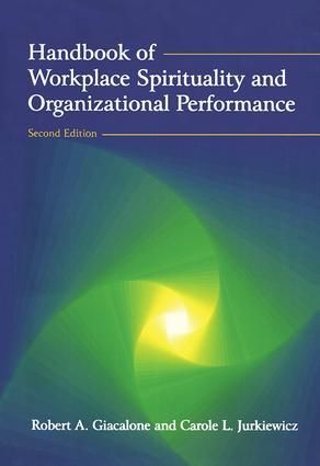 Produktbild: Handbook of Workplace Spirituality and Organizational Performance