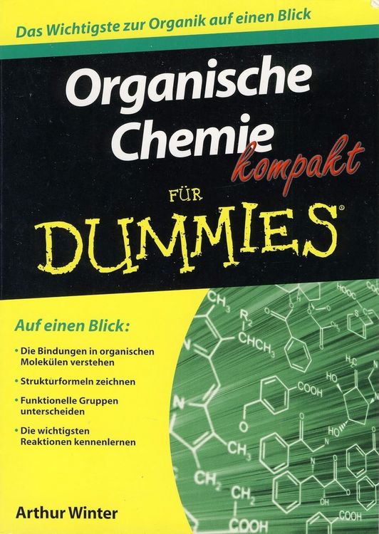 Produktbild: Organische Chemie kompakt f&uuml;r Dummies