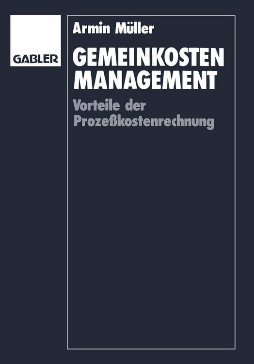 Produktbild: Gemeinkosten-Management