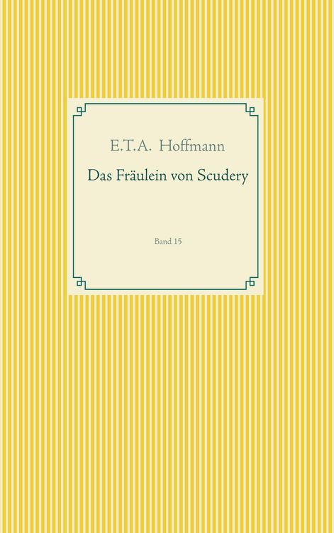 Produktbild: Das Fr&auml;ulein von Scudery