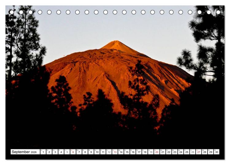 Produktbild: Teneriffa - Insel der Vielf&auml;ltigkeit (Tischkalender 2026 DIN A5 quer), CALVENDO Monatskalender