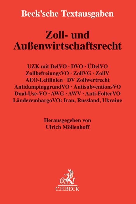 Produktbild: Zoll- und Au&szlig;enwirtschaftsrecht