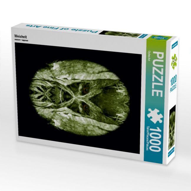 Produktbild: CALVENDO Puzzle Weisheit 1000 Teile Puzzle hoch | 1000 Teile Lege-Gr&ouml;&szlig;e 64 &times; 48 cm Foto-Puzzle f&uuml;r gl&uuml;ckliche Stunden