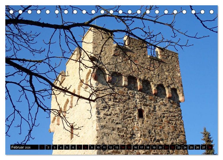 Produktbild: Sehenswertes Bensheim an der Bergstra&szlig;e (Tischkalender 2026 DIN A5 quer), CALVENDO Monatskalender