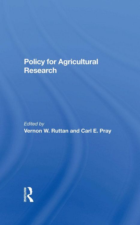 Produktbild: Policy For Agricultural Research
