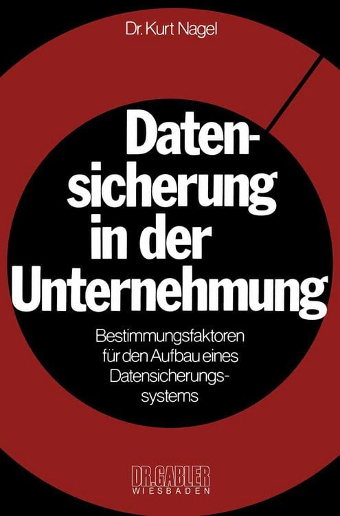 Produktbild: Datensicherung in der Unternehmung