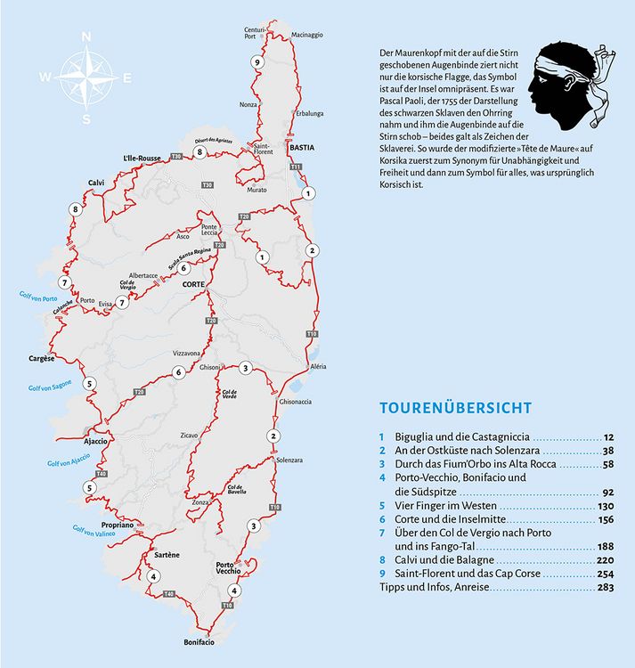 Produktbild: Entdeckertouren mit dem Wohnmobil Korsika