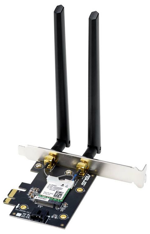 Produktbild: Asus PCE-BE6500 WLAN- / Bluetooth&reg;-Adapter 2880MBit/s PCIe 3.0 x1
