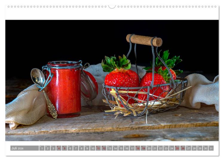 Produktbild: Lebenselixier Obst und Gem&uuml;se (hochwertiger Premium Wandkalender 2026 DIN A2 quer), Kunstdruck in Hochglanz