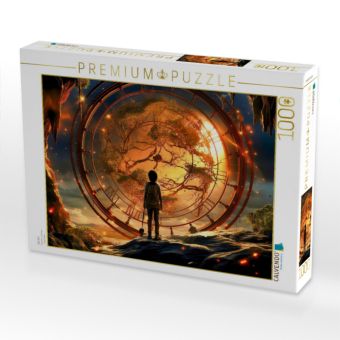 Produktbild: CALVENDO Puzzle Die Zeit | 1000 Teile Lege-Gr&ouml;&szlig;e 64x48cm Foto-Puzzle f&uuml;r gl&uuml;ckliche Stunden