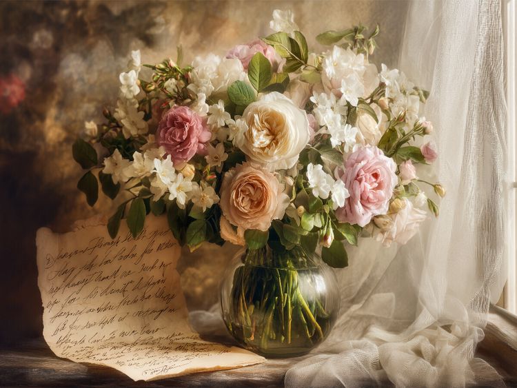 Produktbild: CALVENDO Puzzle Sommerbl&uuml;ten und Silberglanz, ist ein Hauch von Ewigkeit | 1000 Teile Lege-Gr&ouml;&szlig;e 64x48cm Foto-Puzzle f&uuml;r gl&uuml;ckliche Stunden