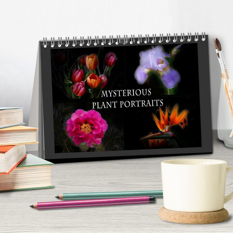 Produktbild: Mysterious plant portraits (Desk Calendar 2026 DIN A5 landscape), CALVENDO 12 Month DeskCalendar