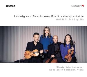 Produktbild: Die Klavierquartette WoO 36 1-3 & op.16a