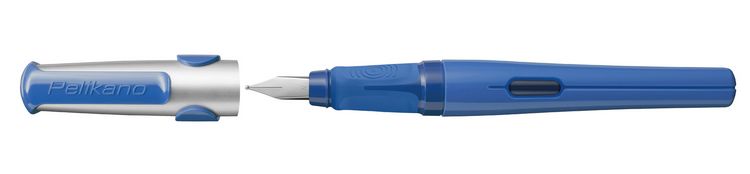 Produktbild: Pelikan F&uuml;ller Pelikano Blau Feder A f&uuml;r Rechtsh&auml;nder