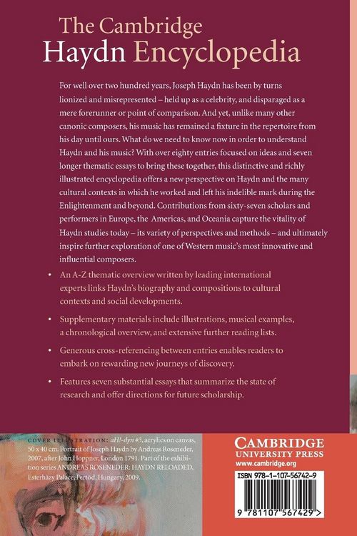 Produktbild: The Cambridge Haydn Encyclopedia